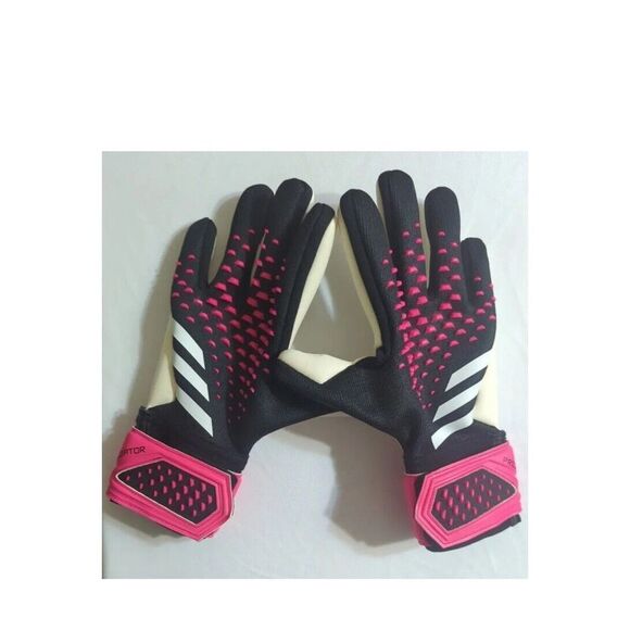Adidas HN7993 Size 9 Predator GL Soccer Goalie Goalkeeper Gloves Negative Cut - Picture 5 of 11